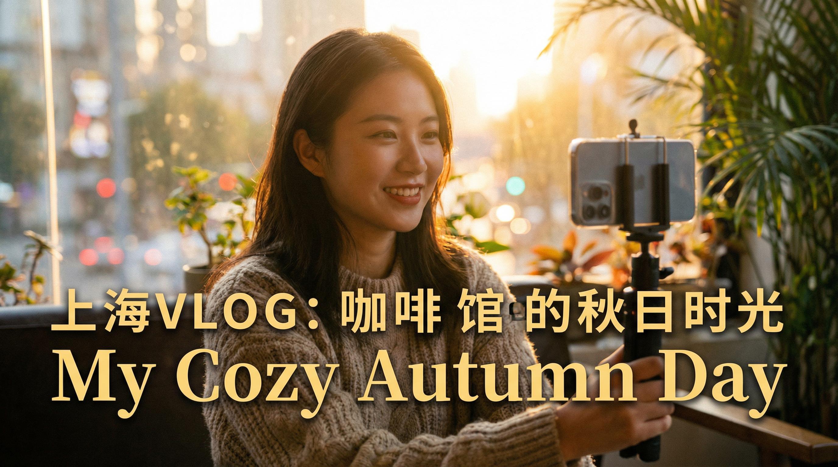98堂 生活视频 - 98堂 | 上海秋日咖啡馆vlog，一个人的美好生活视频记录